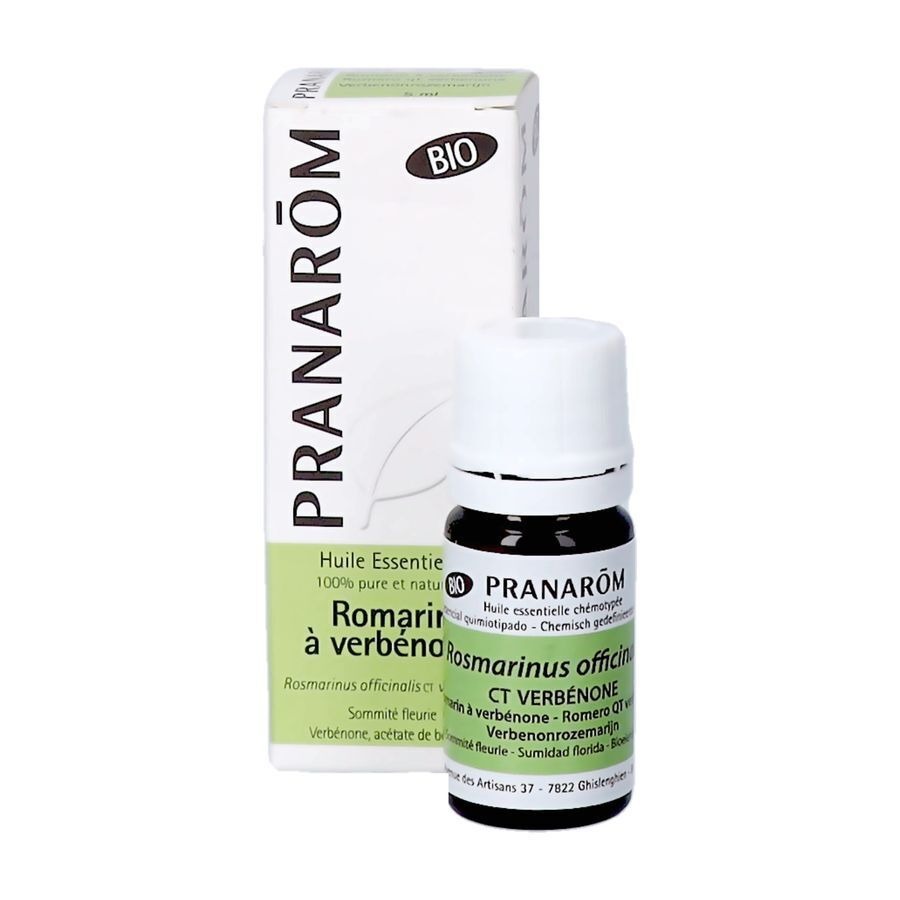 Pranarôm Huile Essentiel Romarin Verbenone Bio 5ml