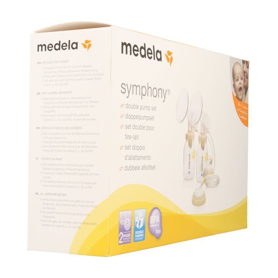 Medela Set Symphony Dubbel Borstpomp