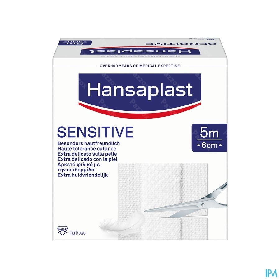 Hansaplast Med Soft Gev.huid Family Pack 5mx6cm