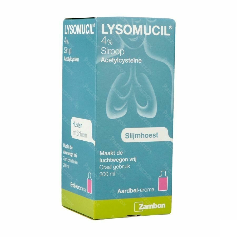 Lysomucil 4% Sirop 200ml