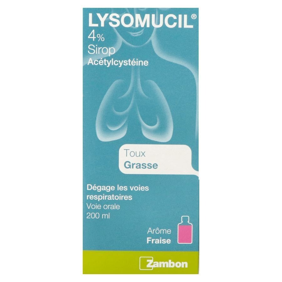 Lysomucil 4% Sirop 200ml