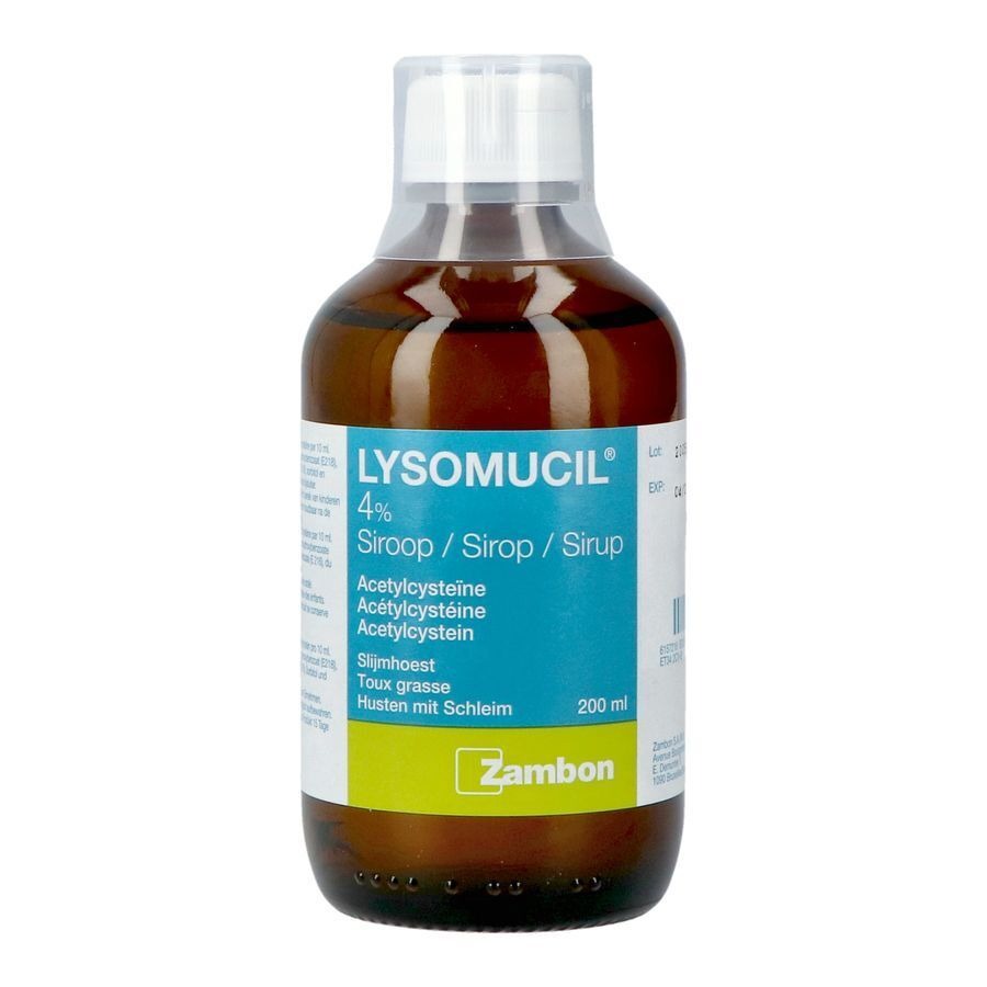 Lysomucil 4% Sirop 200ml