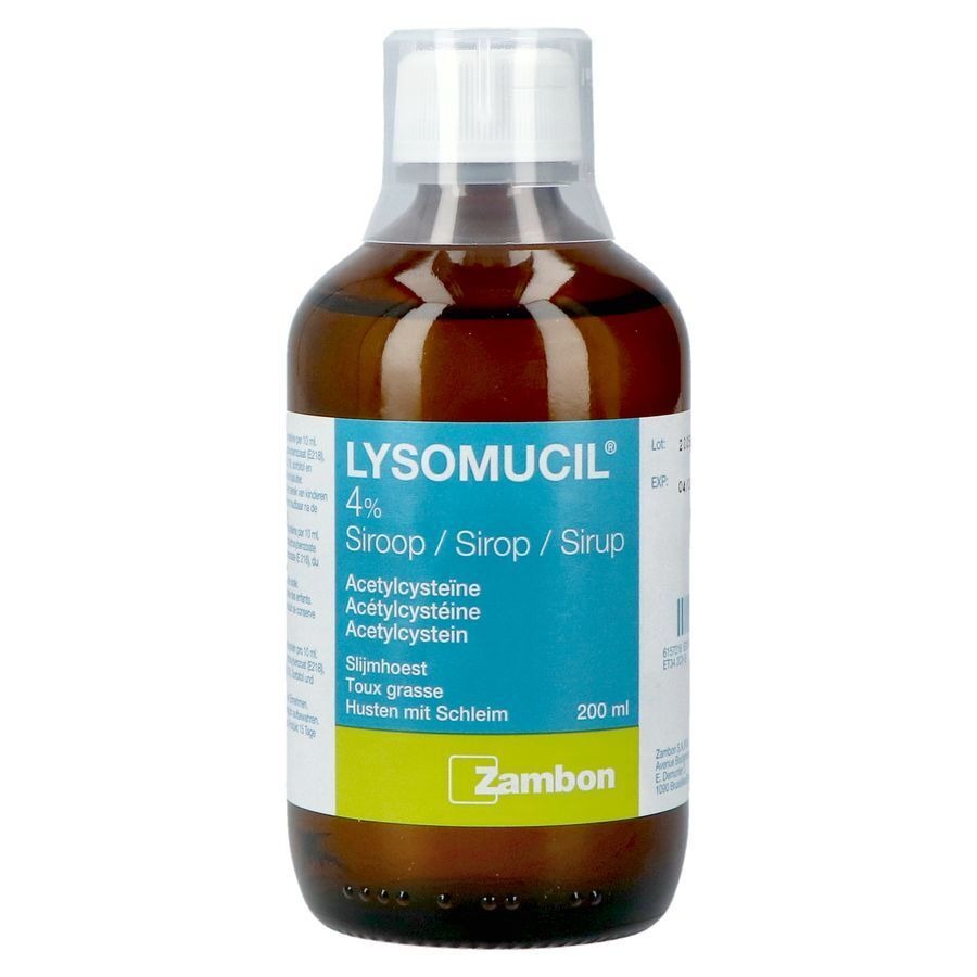 Lysomucil 4% Sirop 200ml