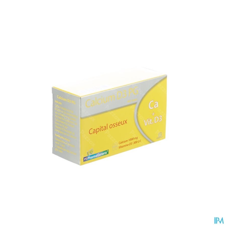 Calcium D3 Pg Pharmagenerix Caps 60