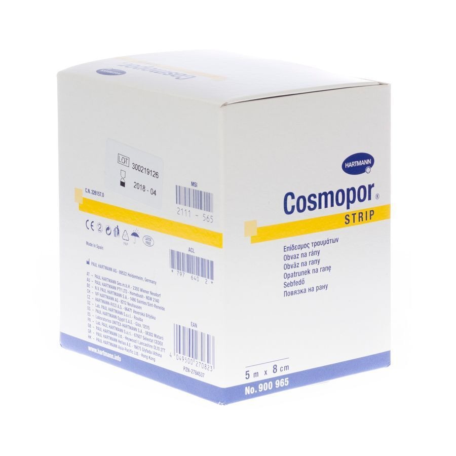 Cosmopor Strip 8cmx5m 1 P/s