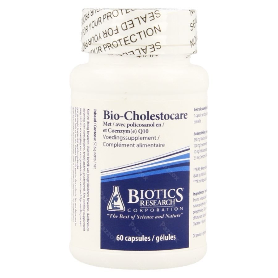 Bio Cholestocare Biotics Caps 60