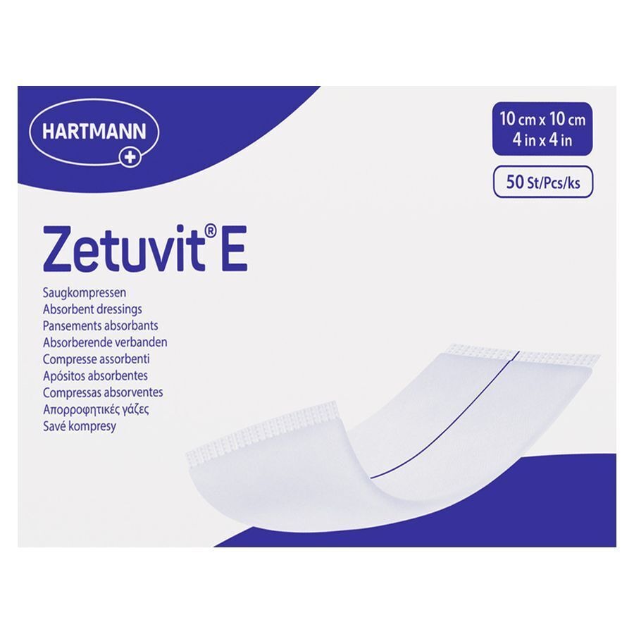 Zetuvit E 10x10cm Nst. 50 P/s