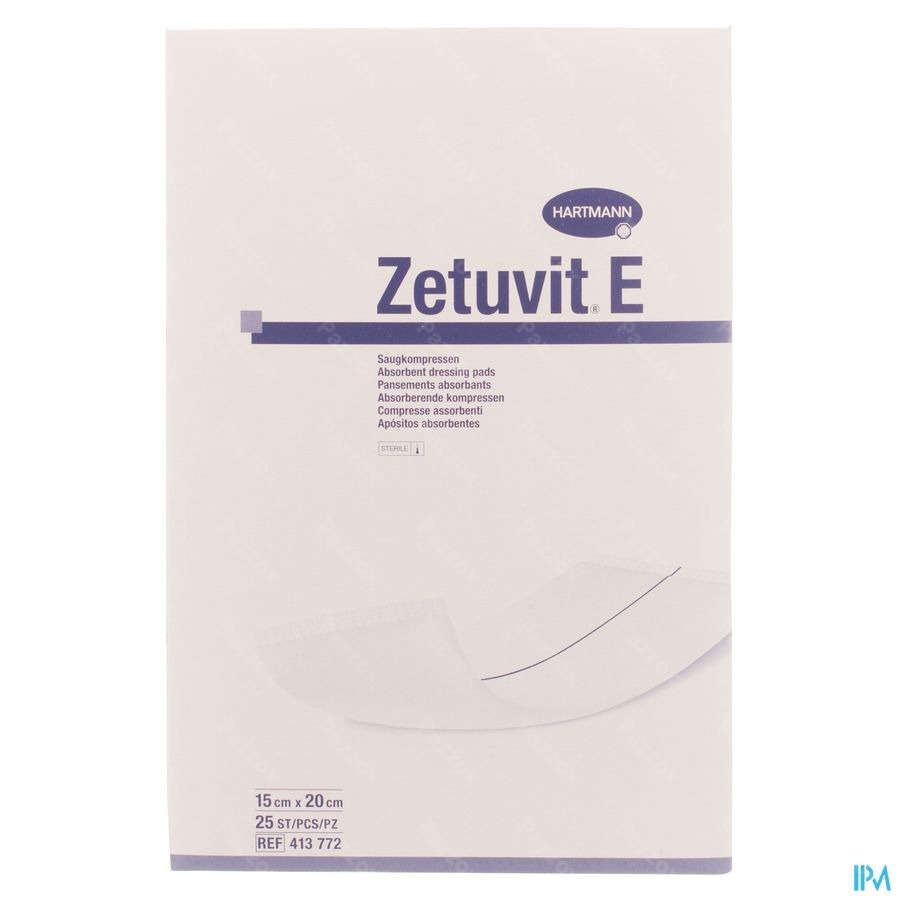Zetuvit E 15x20cm St. 25 P/s