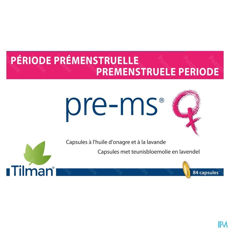 Tilman Pre-ms Premenstruele Periode 84 Capsules