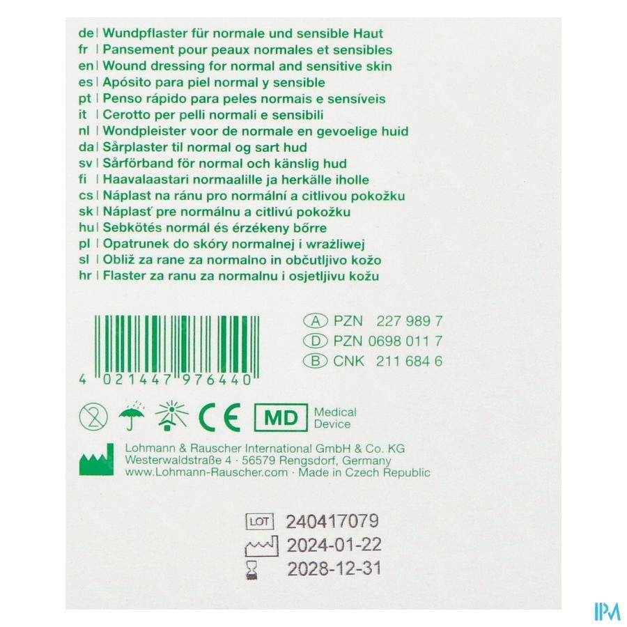 Curaplast Zelfklevend Verband 8cmx1m 17079