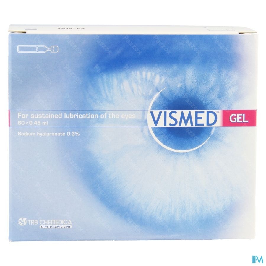 Vismed Gel Lubrifiant Oculaire 0,3% Fl 60 X 0,45ml