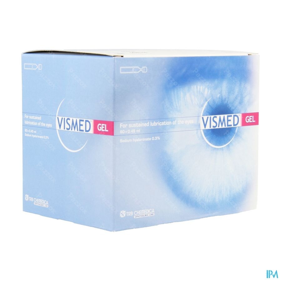 Vismed Gel Lubrifiant Oculaire 0,3% Fl 60 X 0,45ml