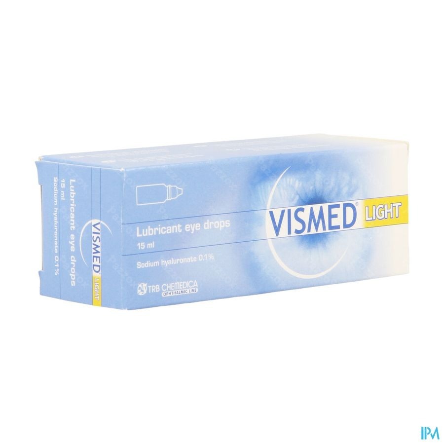 Vismed Light Lubrifiant Oculaire 0,1% 15ml