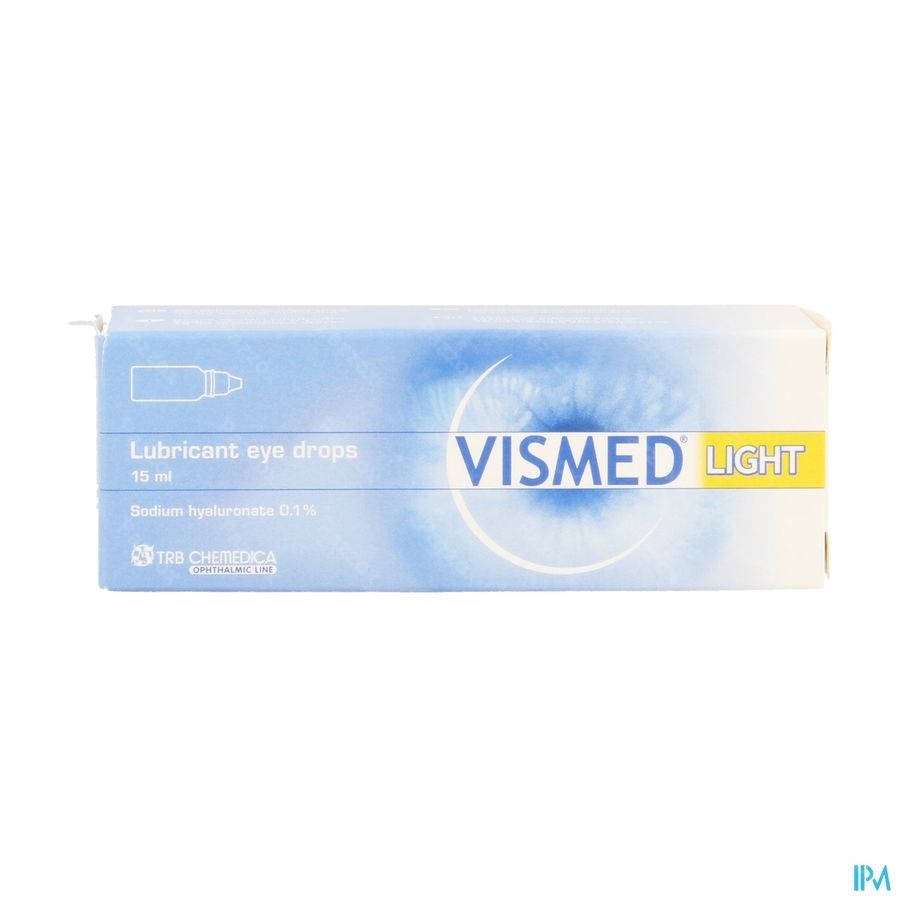 Vismed Light Lubrifiant Oculaire 0,1% 15ml