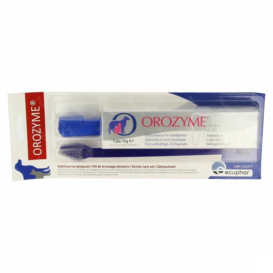 Orozyme Kit De Brossage Dentaire Chien