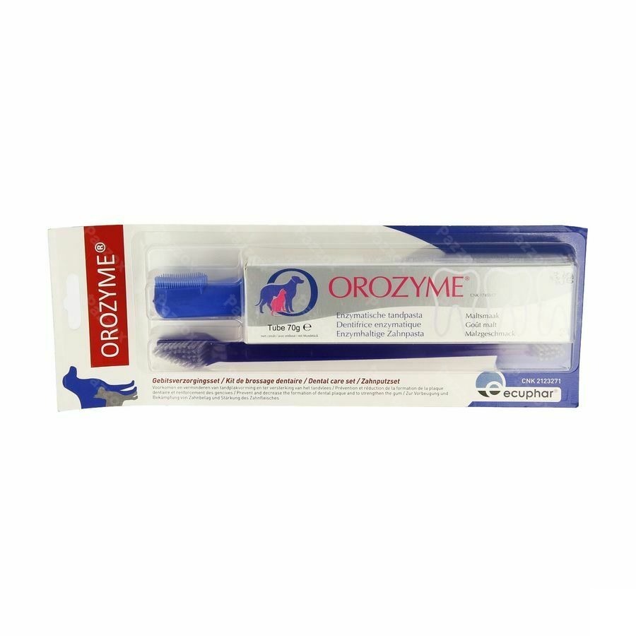 Orozyme Kit De Brossage Dentaire Chien