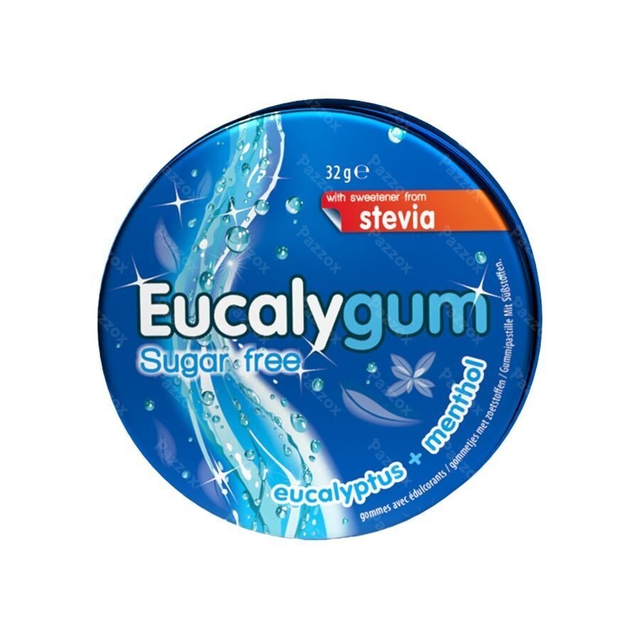 Eucalygum Pectorale Gommetjes Zonder Suiker 32g