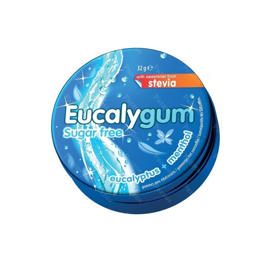 Eucalygum Pectorale Gommetjes Zonder Suiker 32g