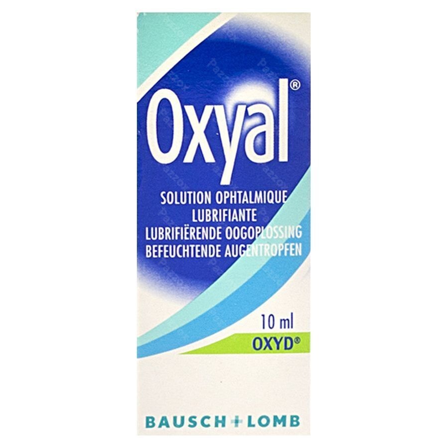 Oxyal Solution Ophtalmique Lubrifiante 0,15% 10ml