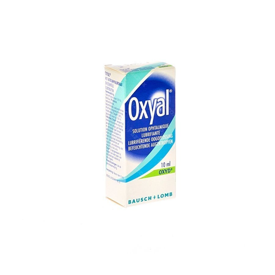 Oxyal Solution Ophtalmique Lubrifiante 0,15% 10ml