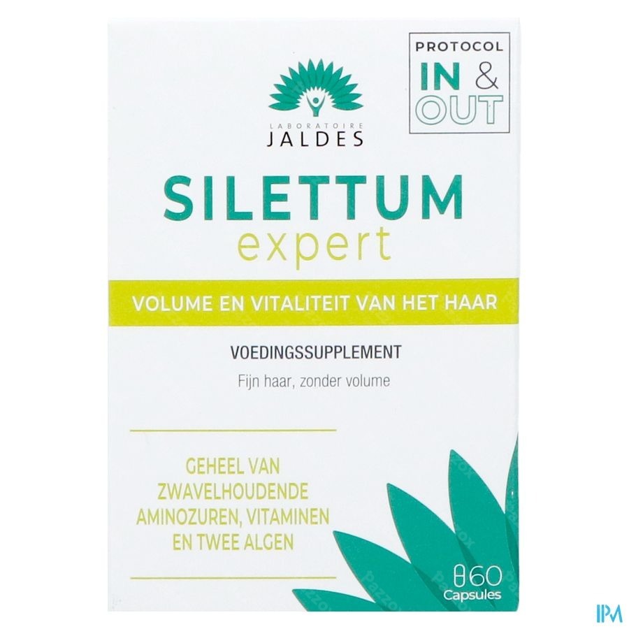 Jaldes Silettum Voedingssupplement Fijn Haar 60 Capsules