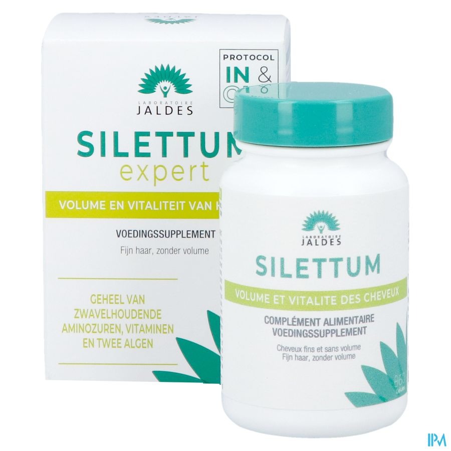 Jaldes Silettum Voedingssupplement Fijn Haar 60 Capsules