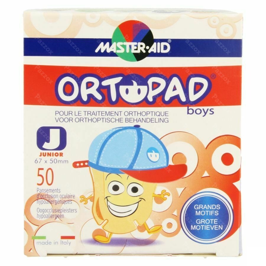 Ortopad Junior For Boys Compresse Ocul. 50 73321