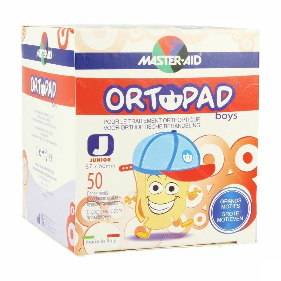 Ortopad Junior For Boys Compresse Ocul. 50 73321