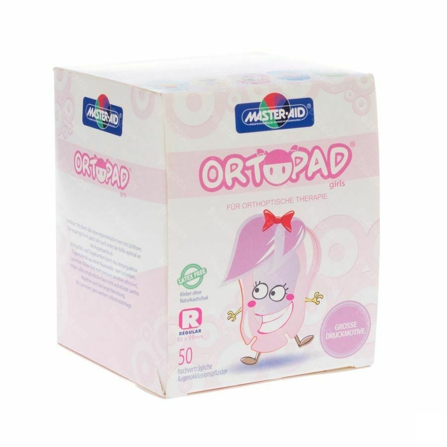 Ortopad Regular For Girls Compresse Ocul. 50 73224