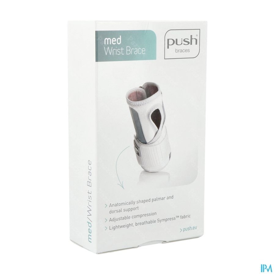 Push Med Polsbrace Links 19-21cm T4