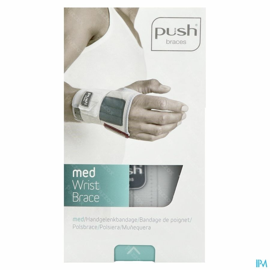 Push Med Polsbrace Links 19-21cm T4