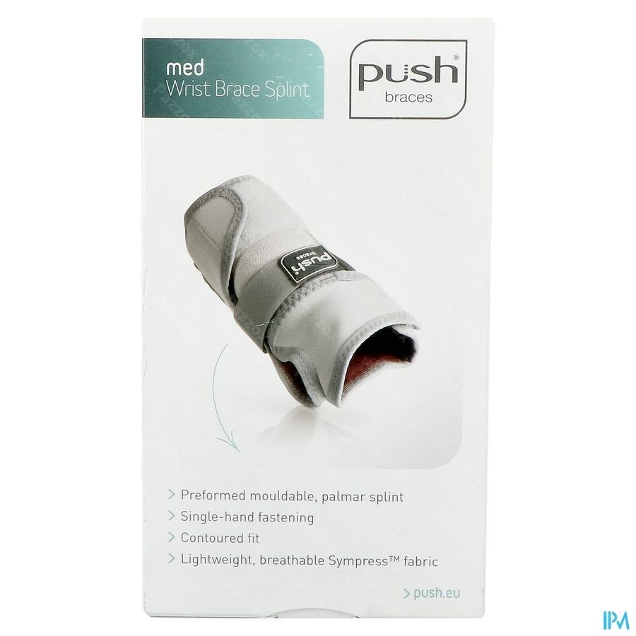 Push Med Polsbrace Splint Links 15-17cm T2