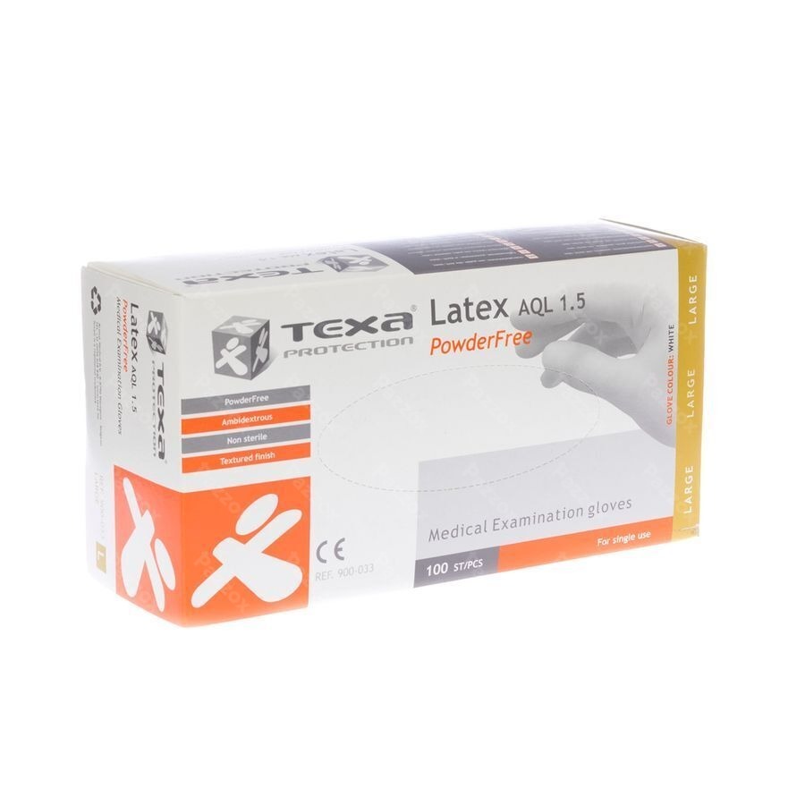 Cmt Handschoenen Latex Wit Pf l 100