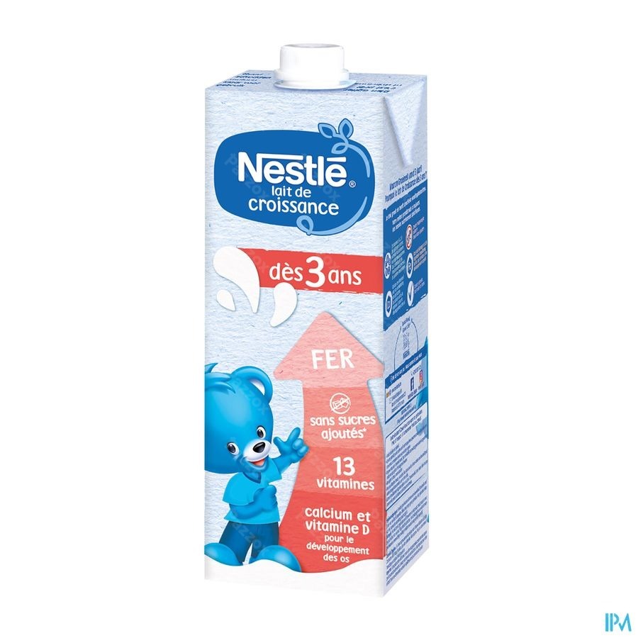 Nestle Lait de Croissance 3+ Bébé 3+ Ans 1L