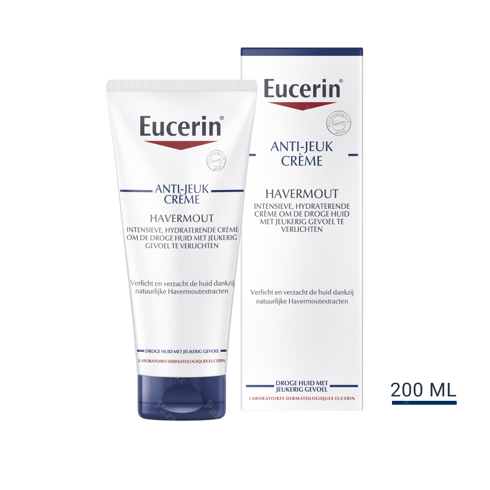 wang genezen details Eucerin Anti-Jeuk Crème Havermout Droge Huid met kopen - Pazzox