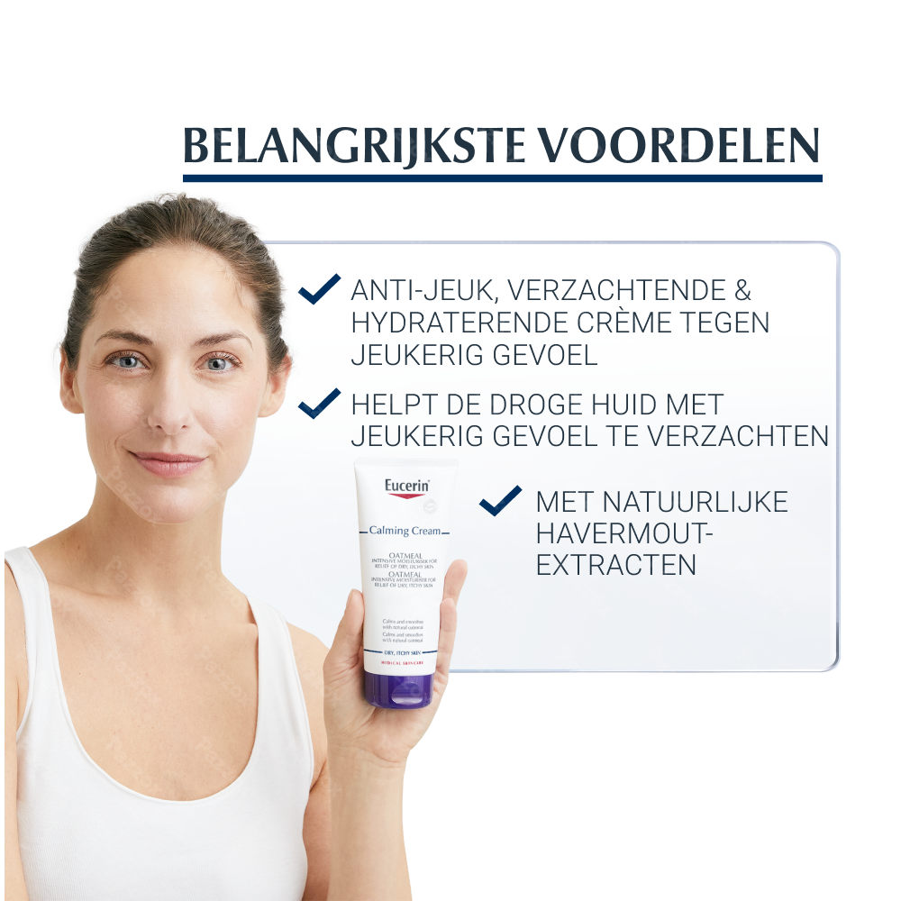 Eucerin Anti-Jeuk Crème Havermout Droge Huid met Jeukerig Gevoel 200ml