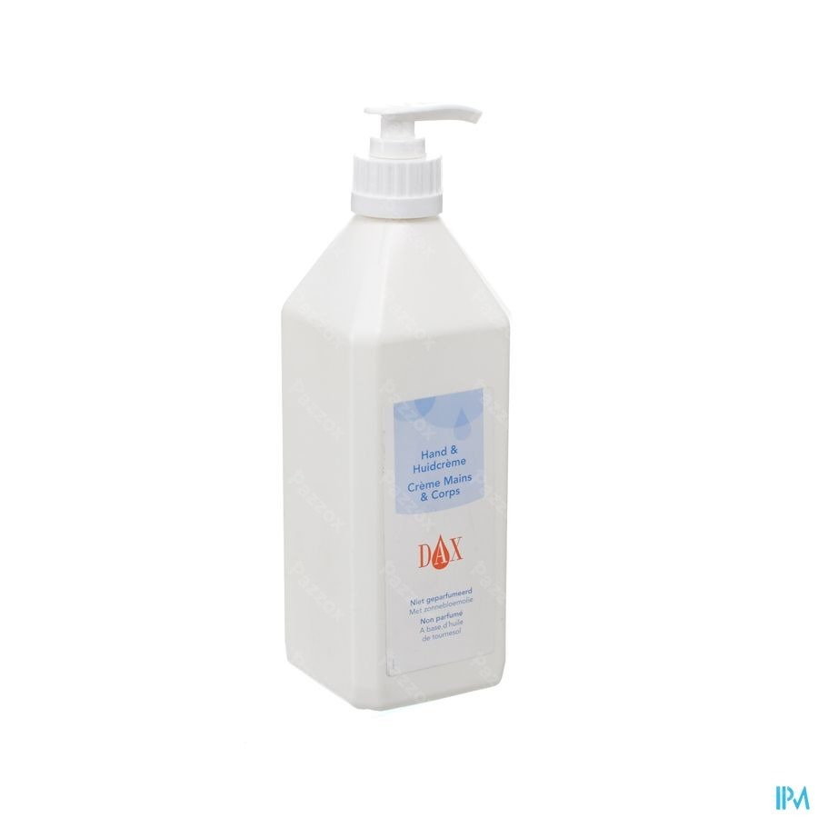 Dax Creme Mains & Corps + Pompe N/parf 600ml O217