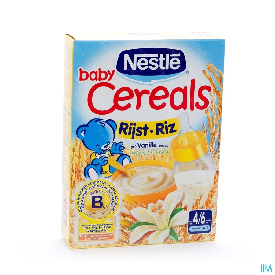 Nestle Baby Cereals Riz Vanille 250g Pazzox Pharmacie En Ligne