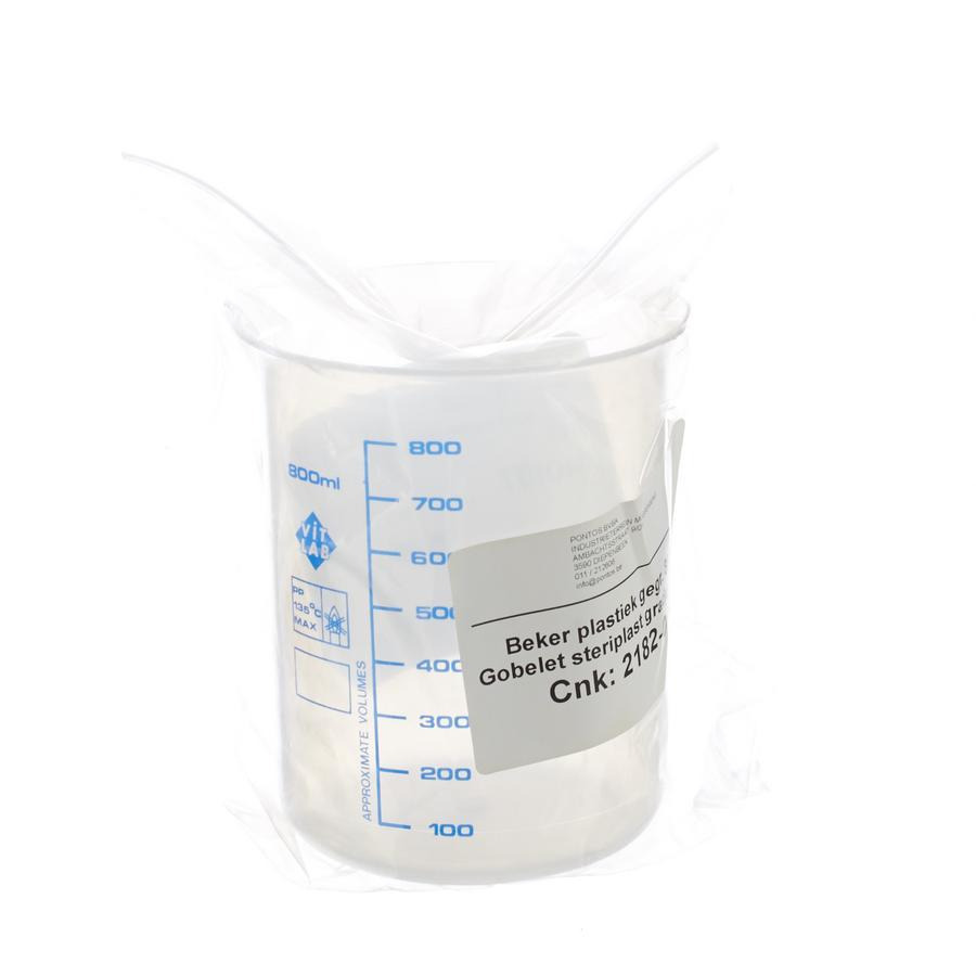 Gobelet Steriplast Gradue 800ml Pontos