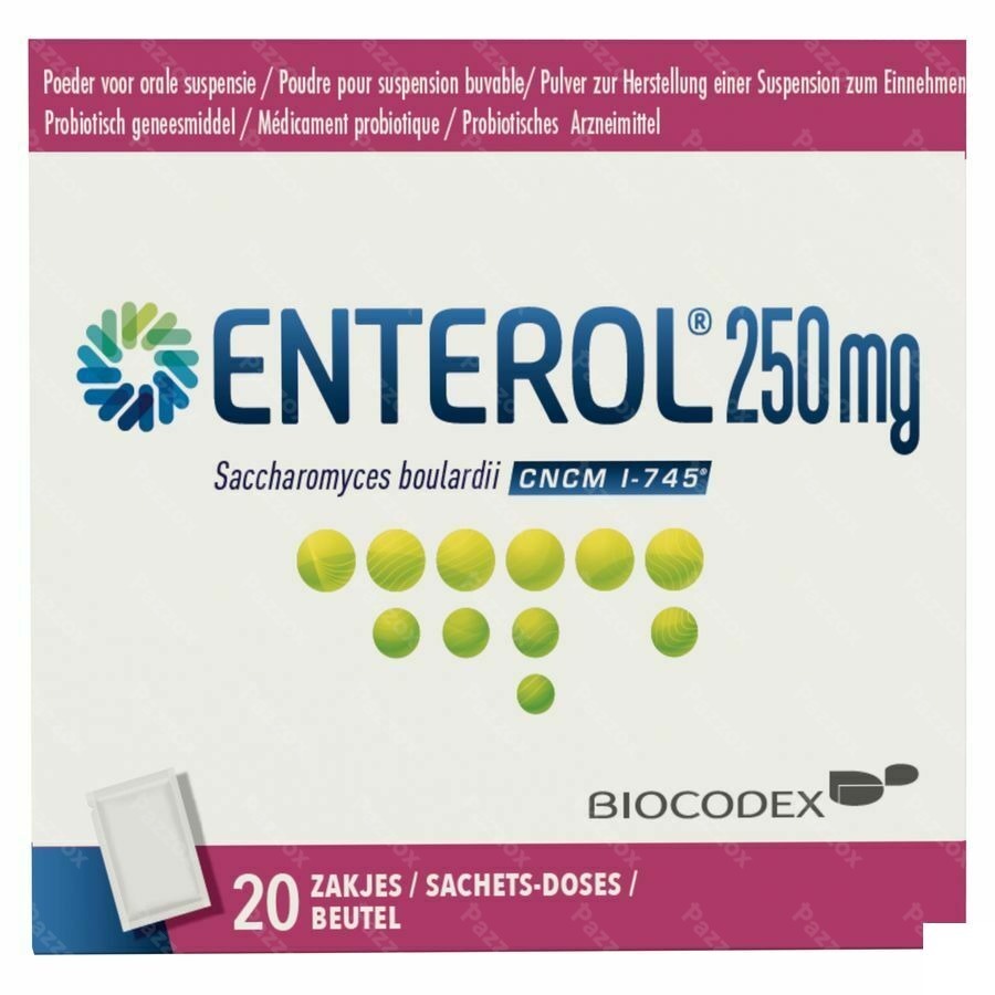 Enterol 250mg Pulv Sach 20