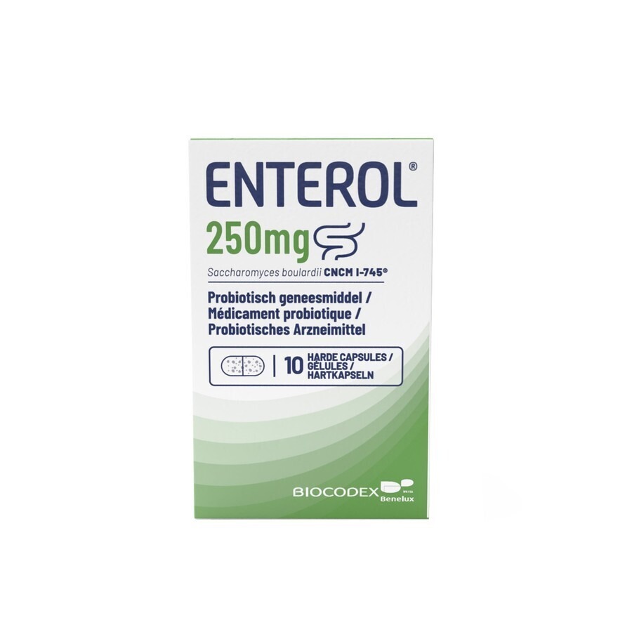 Enterol 250mg Caps Harde Dur 10 X 250mg