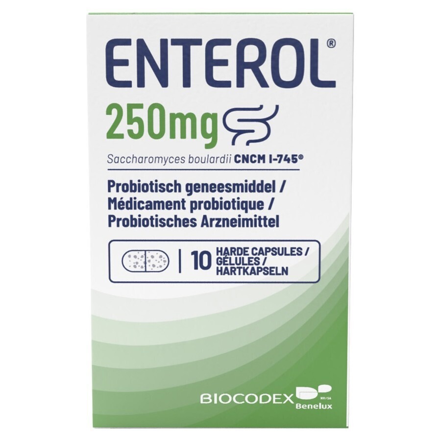 Enterol 250mg Caps Harde Dur 10 X 250mg