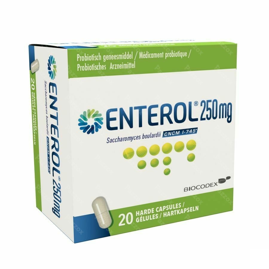 Enterol 250mg Caps Harde Dur 20 X 250mg