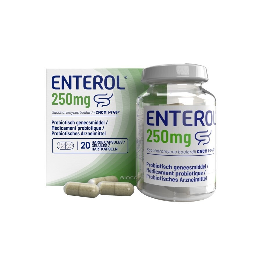 Enterol 250mg Caps Harde Dur 20 X 250mg