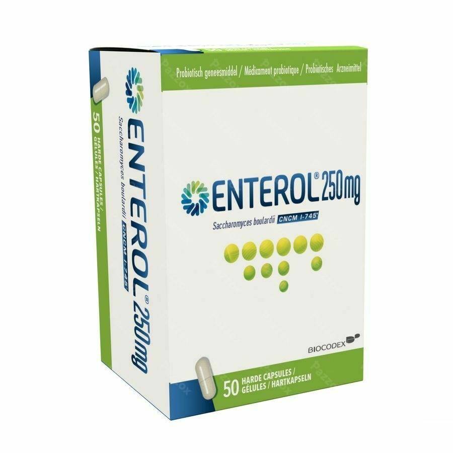 Enterol 250mg 50 Capsules