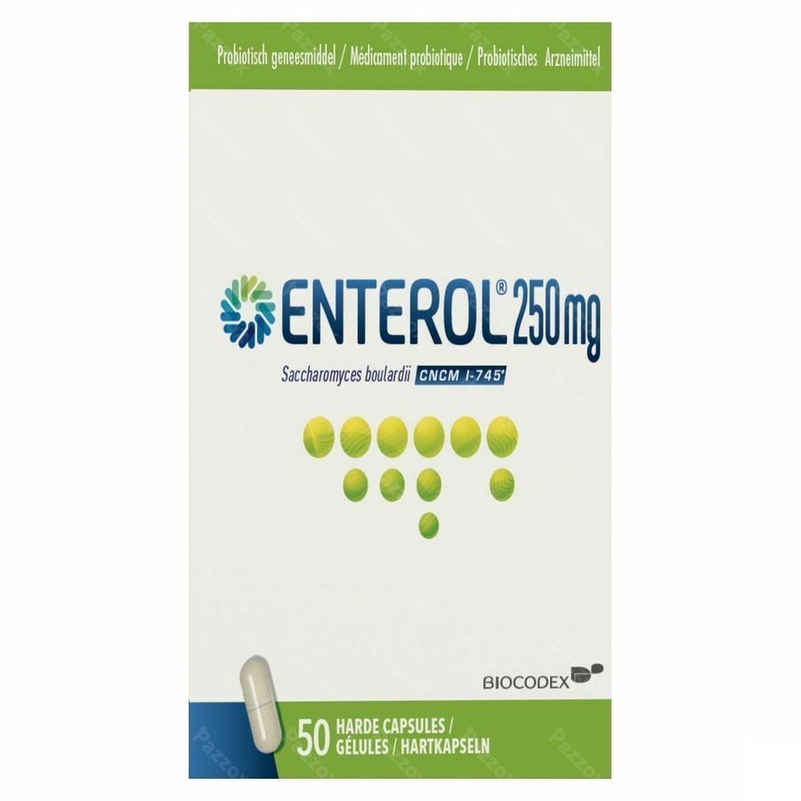 Enterol 250mg 50 Capsules