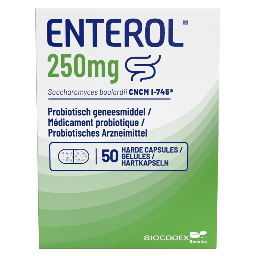 Enterol 250mg 50 Capsules