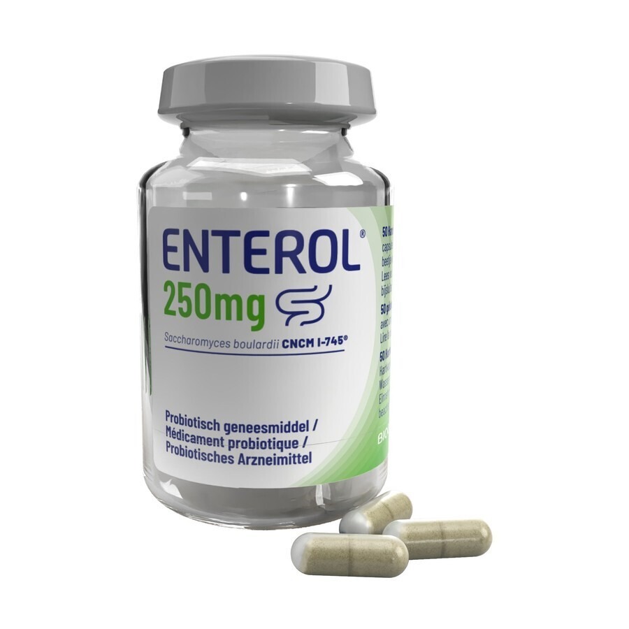 Enterol 250mg 50 Capsules