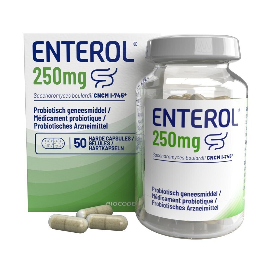 Enterol 250mg 50 Capsules