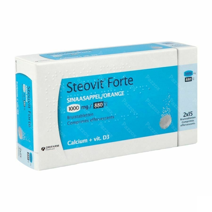 Steovit Forte 1000mg/880 Ie/ui Comp Eff 30